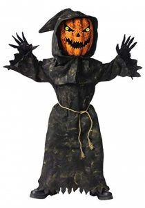 Large Bobble Head Pumpkin Child's Costume